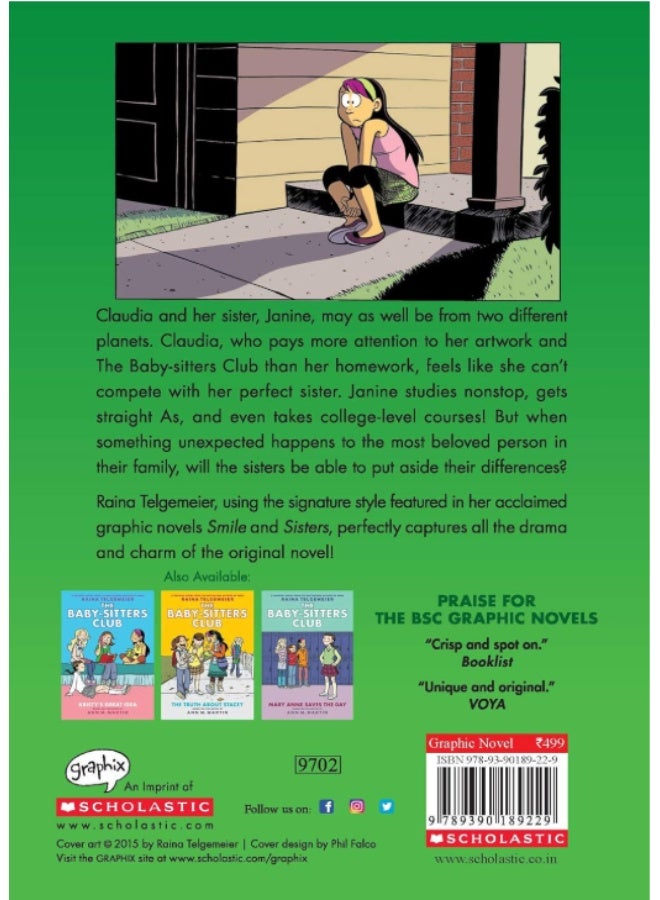 THE BABY-SITTERS CLUB GRAPHIC NOVEL #04: CLAUDIA AND MEAN JANINE - Image 2