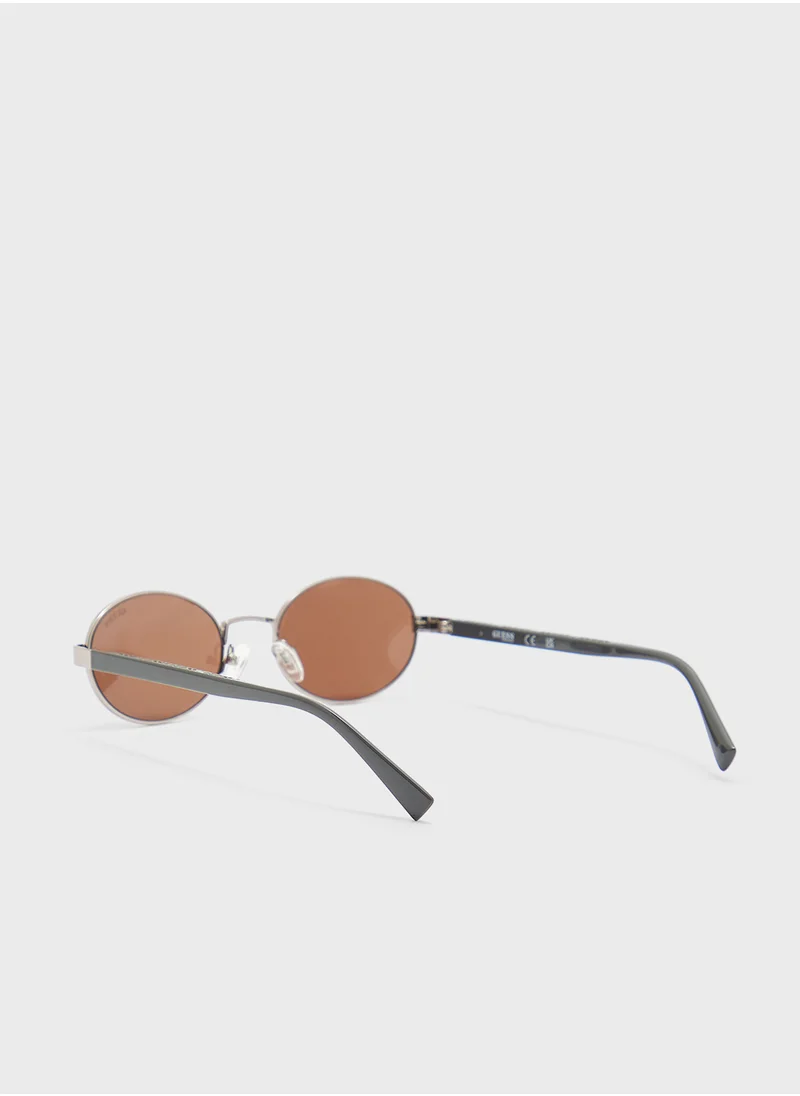 جس Gu0023208E54 Round Sunglasses