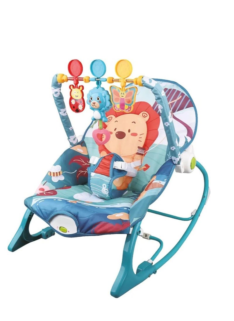 Generic - Electric automatic baby rocket chair Bouncer baby music remote control bed chair rocking chair shaker swing couch bed table - Image 1