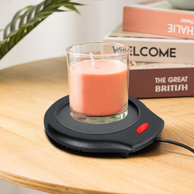 Asawasa Candle Warmer For Large Jar  Coffee Mug Warmers  Safely Releases Scents Without A Flame  Melt The Candle Quickly  Enjoy Your Warm Coffee Tea. Gifts For Festival Birthday Women Men Mom Dad - Image 2