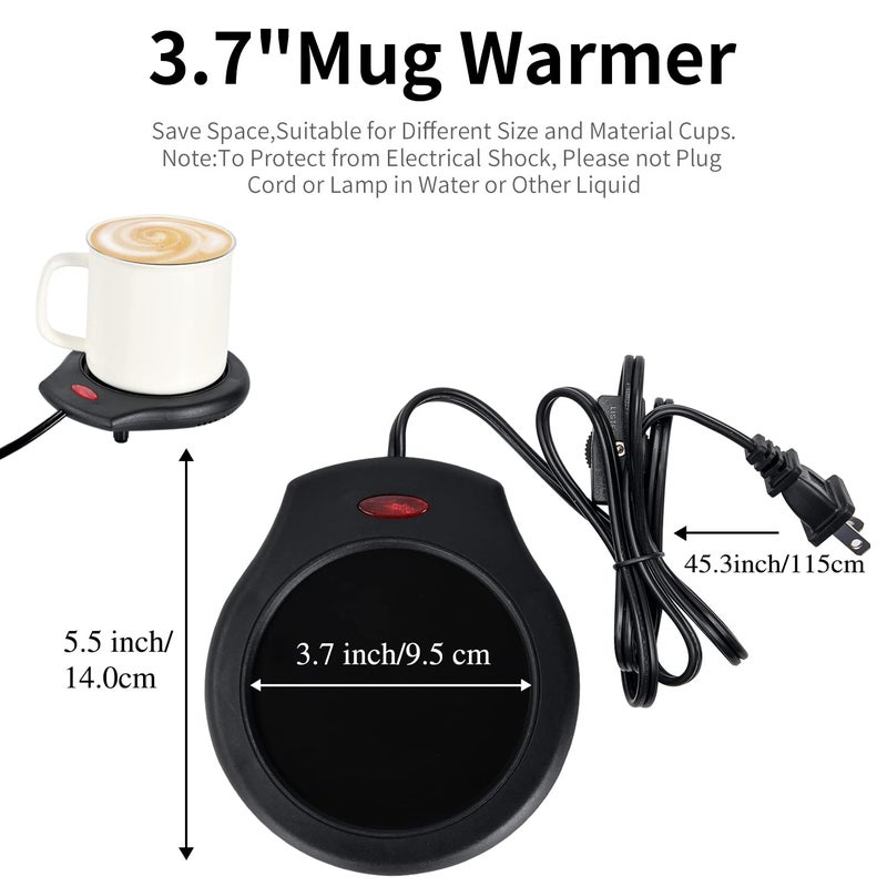 Asawasa Candle Warmer For Large Jar  Coffee Mug Warmers  Safely Releases Scents Without A Flame  Melt The Candle Quickly  Enjoy Your Warm Coffee Tea. Gifts For Festival Birthday Women Men Mom Dad - Image 3