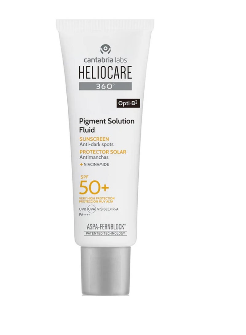 Heliocare 360º Pigment Solution Fluid SPF50 + 50ml - Image 1