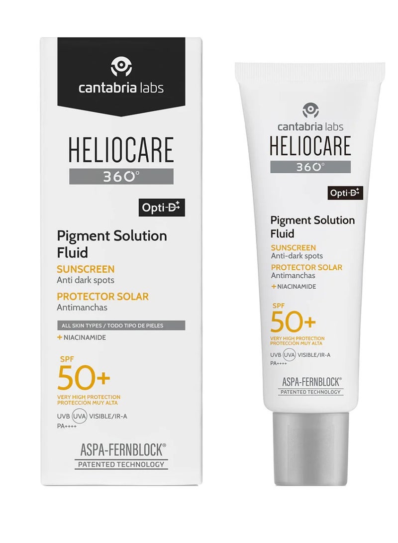 Heliocare 360º Pigment Solution Fluid SPF50 + 50ml - Image 2