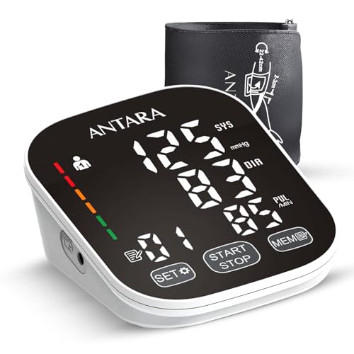 AGEasy Antara AGEasy (Max Group) Fully Automatic One Touch Digital Blood Pressure Monitoring Device | BP Apparatus for Home | Portable Digital BP Check Machine for Hypertension & Managing Heart Health | Smart & Clear Display for Easy Reading - Image 1