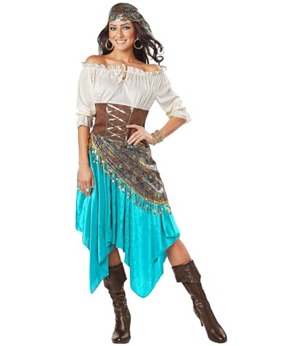 Seasons Fortune Teller Costume Medium 810 - Image 1