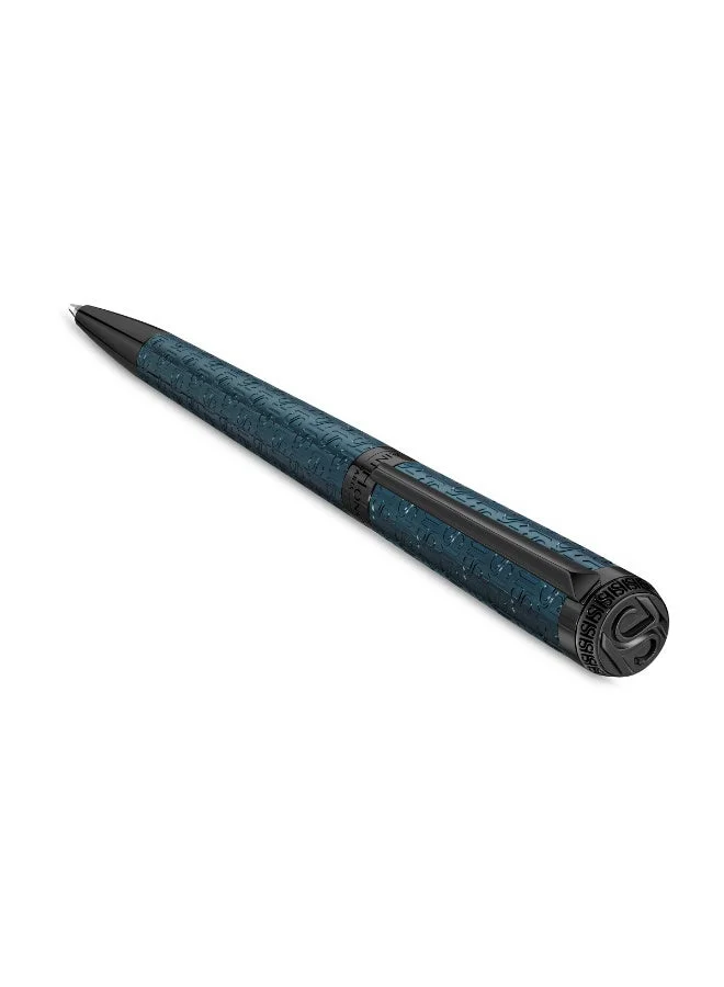 Saint Honore Paris Logo Blue and Black Pen for Men
