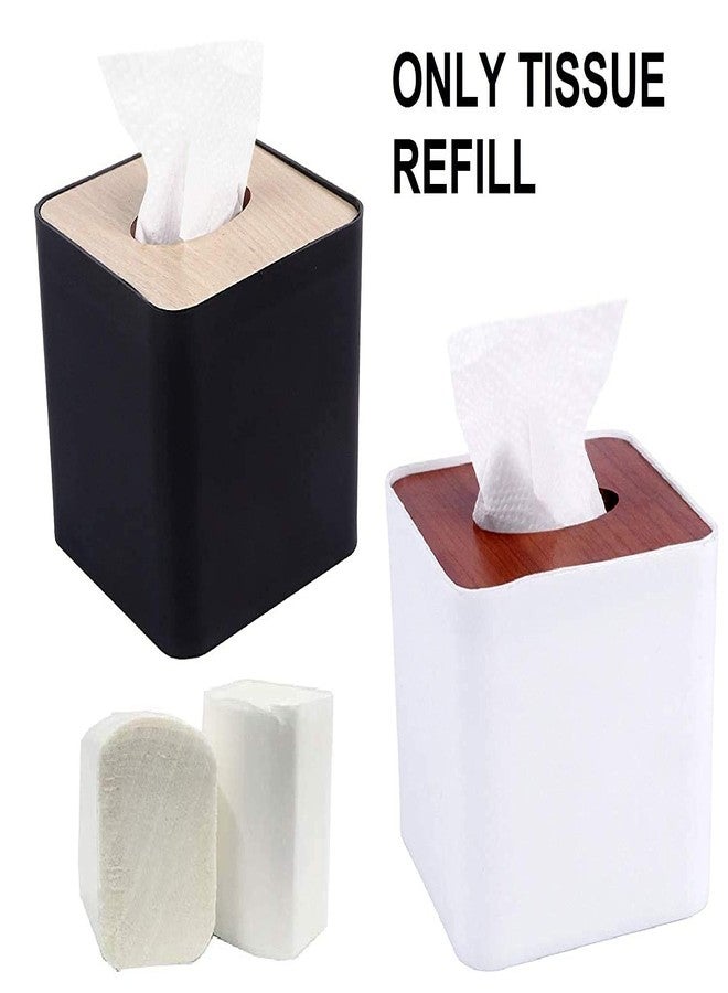 KR STORE™ Table Top Pop Up Napkin Tissue Paper Refill | Pop Up Soft Tissue Paper Napkin Refill - 2 Ply Pop Up Tissue Refill 4x8 cm - Pack of 10 Box (1250 Pcs) - Image 5