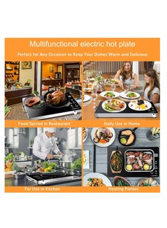 Electric Heating Plate, infrared cooker, 2200W Double Crystallite Glass Plates Ceramic Hot Plate Cooker, Portable Electric Stove with Variable Temperature Touch Control, Over Heat Protection,Black - pzsku/ZB8017F7A12314BFE4081Z/45/_/1736224134/f435f046-133c-49a8-8ca6-0327397d17c9