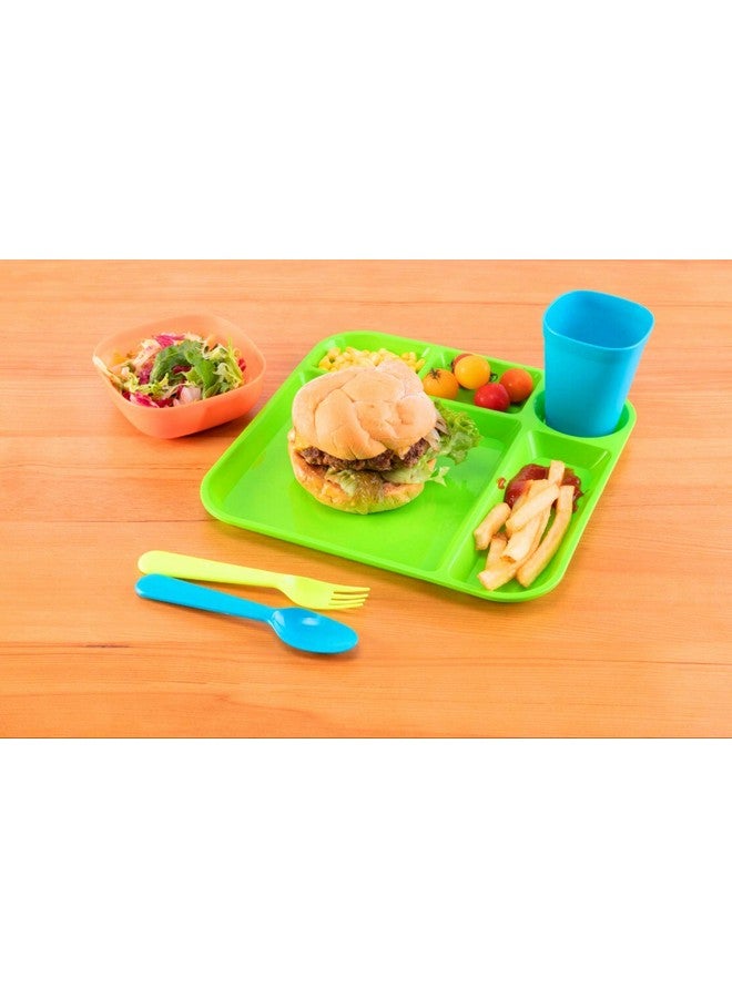 LBH Plastic Dinnerware Set of 4-24 Piece - Image 2