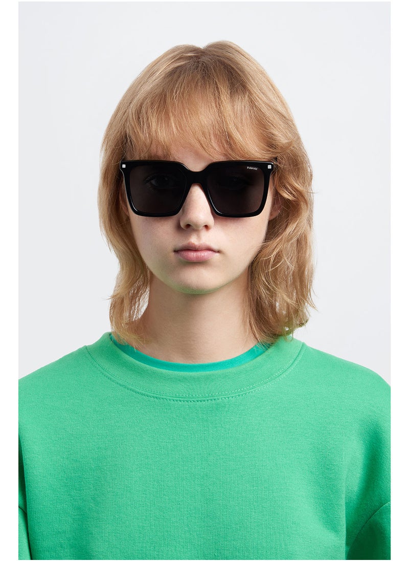 Polaroid - Women Square Sunglasses PLD 4115/S/X  BLACK 54 - Image 1