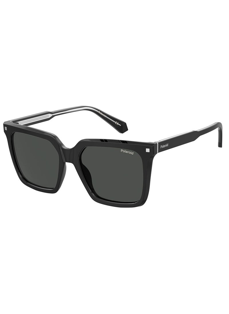 Polaroid - Women Square Sunglasses PLD 4115/S/X  BLACK 54 - Image 1
