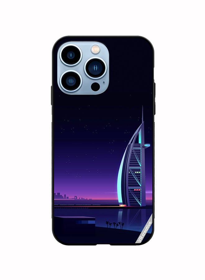 VR CREATIVE Protective Case Cover For Apple iPhone 13 Pro Burj Al Arab Design Multicolour - Image 1