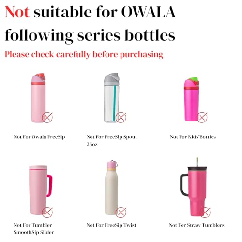 KPWIN Silicone Boots Compatible with Owala 30oz & 40oz FreeSip Sway Bottles – Non-Slip, Scratch-Resistant Protective Sleeve (Light Pink) - Image 3