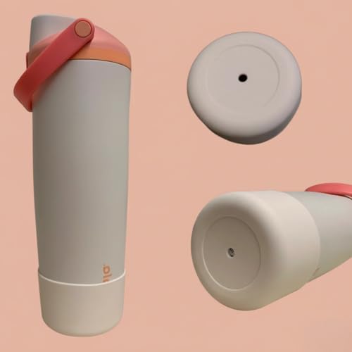 KPWIN Silicone Boots Compatible with Owala 30oz & 40oz FreeSip Sway Bottles – Non-Slip, Scratch-Resistant Protective Sleeve (Light Pink) - Image 4