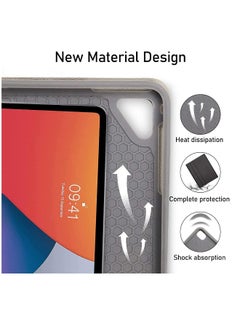 DUSALA iPad 6th Generation Case with Keyboard – Detachable Keyboard Case for iPad 6th Gen (2018), iPad 5th Gen (2017), iPad Pro 9.7, iPad Air 2 & Air 1 – Protective Folio Cover with Wireless Keyboard, Black  - Image 5