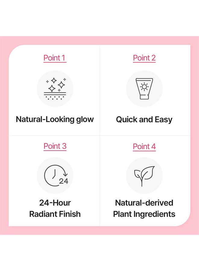 COSNORI Whitening Dress Tone Up Cream 50ML, Quick Skin Tone Balancer, Evens Out Complexion, No Makeup Natural Look, Long-Lasting Hydrating & Sebum Control Face And Body, Brightening Skin For All Skin Types - Image 4