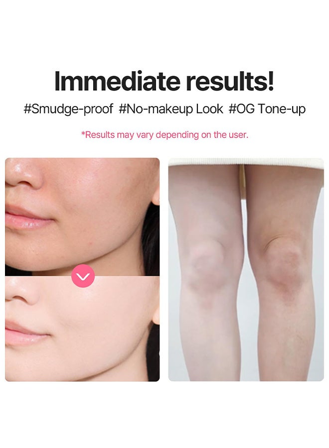 COSNORI Whitening Dress Tone Up Cream 50ML, Quick Skin Tone Balancer, Evens Out Complexion, No Makeup Natural Look, Long-Lasting Hydrating & Sebum Control Face And Body, Brightening Skin For All Skin Types - Image 5