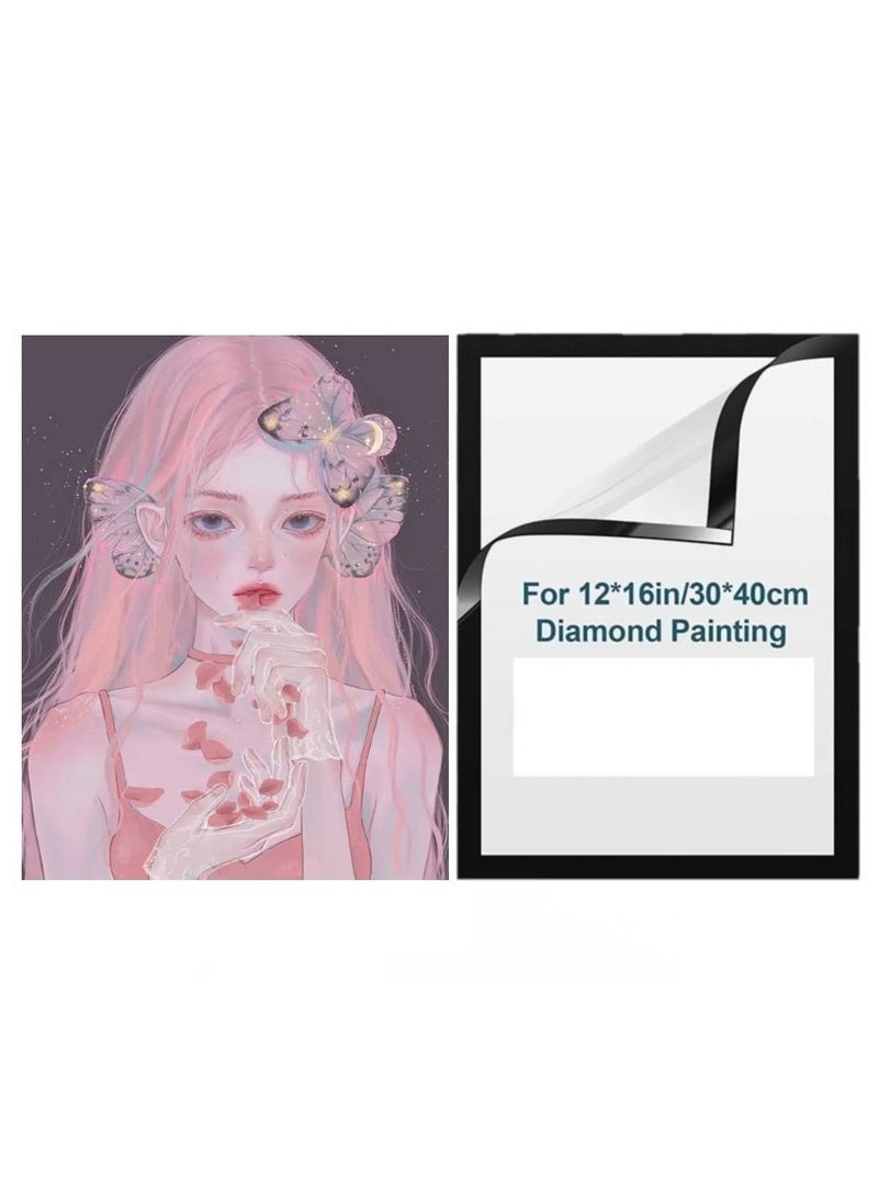 Bluejw 5D Diamond Painting Kits For Adults,Twelve Constellations Girl Diamond Art Kits,DIY Full Drill Crystal Gem Arts and Crafts,Ideal For Home Recreation And Wall Decor - Image 1