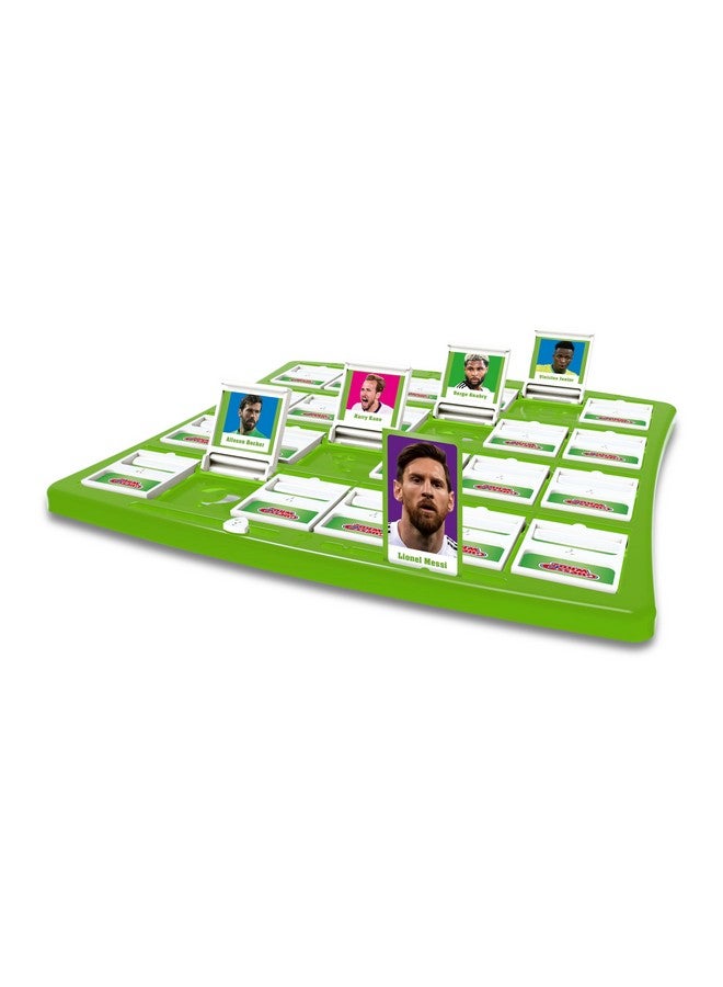 Winning Moves World Football Stars, Guess Who? Green Board Game, Play with Messi, Ronaldo, Harry Kane, Salah, Easy to Setup, Gift for Kids Ages 6 and up, One Size Fits All - Image 4
