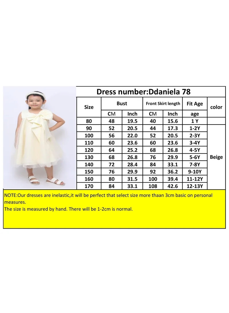 D'Daniela Bow Accent Dress