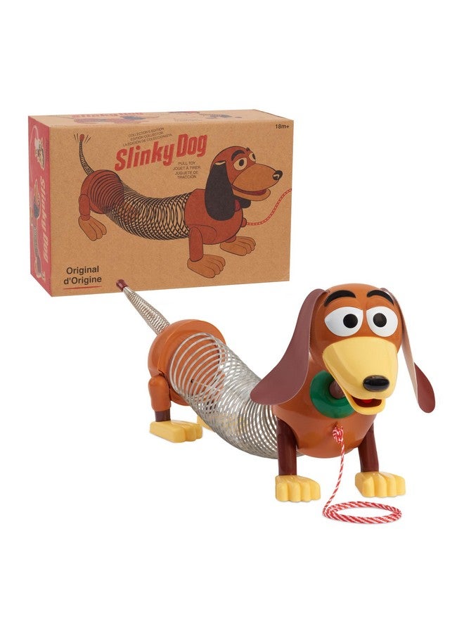 Just Play Retro Slinky Dog, The Original Walking Spring Toy, Vintage Spring Toys, Stretches to 14 Inches Long, Kids Toys for Ages 18 Month by Just Play - Image 1