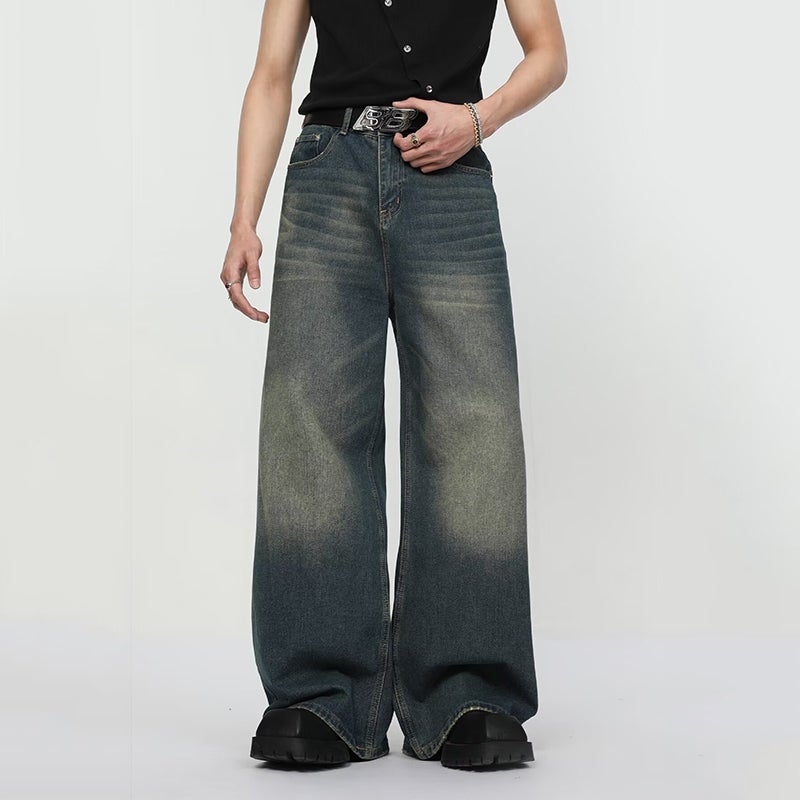 Unisex Casual Daily Denim Jeans - Image 2