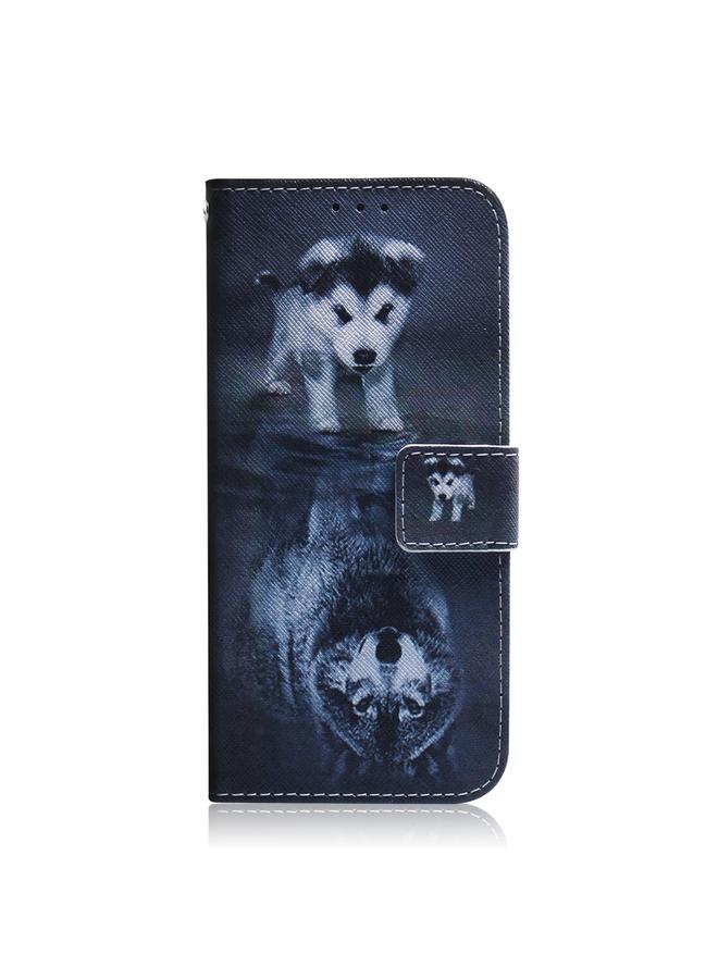 Zaboon Case For Infinix Smart 6 Plus Coloured Drawing Horizontal Flip Leather Phone Case - Image 2