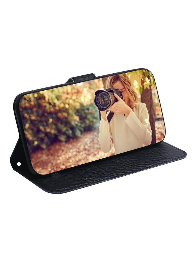 Zaboon Case For Infinix Smart 6 Plus Coloured Drawing Horizontal Flip Leather Phone Case - Image 5