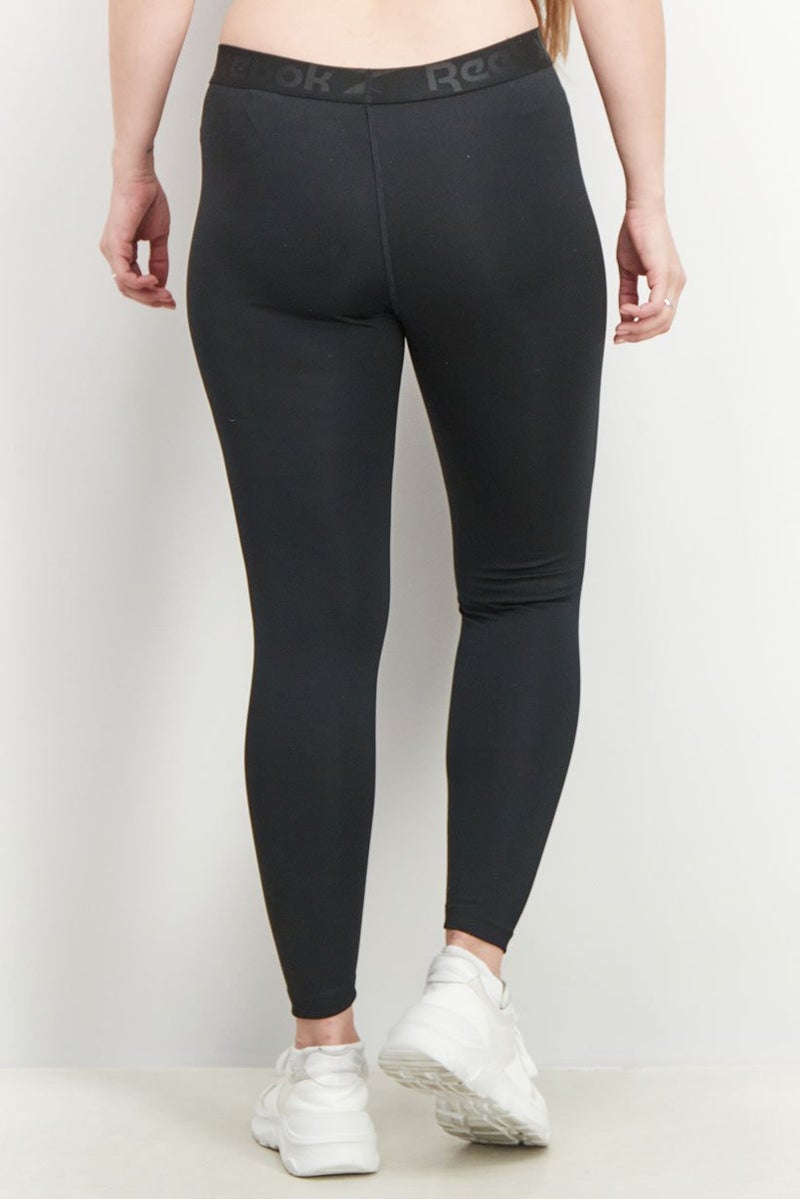 Reebok Women Sportswear Fit Training Leggings, Black - Image 3