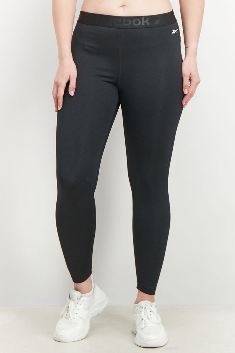 Reebok Women Sportswear Fit Training Leggings, Black - Image 1