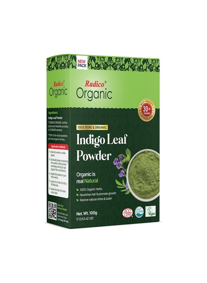 Radico - 100% Organic Indigo Leaf Powder+100% Organic Henna Powder - Image 1