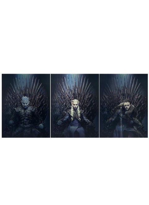 Game of Thrones 3D Poster (3 in 1)