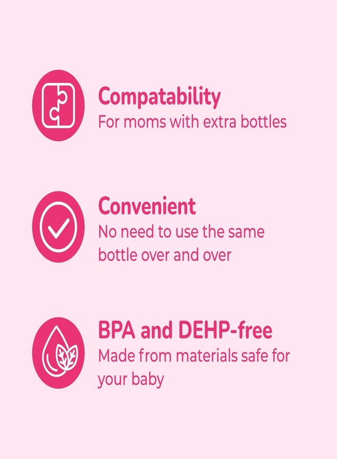 Spectra - Bottle Adapter for Narrow Baby Bottles - Compatible with Breast Shield for Spectra Milk Pump - Image 4