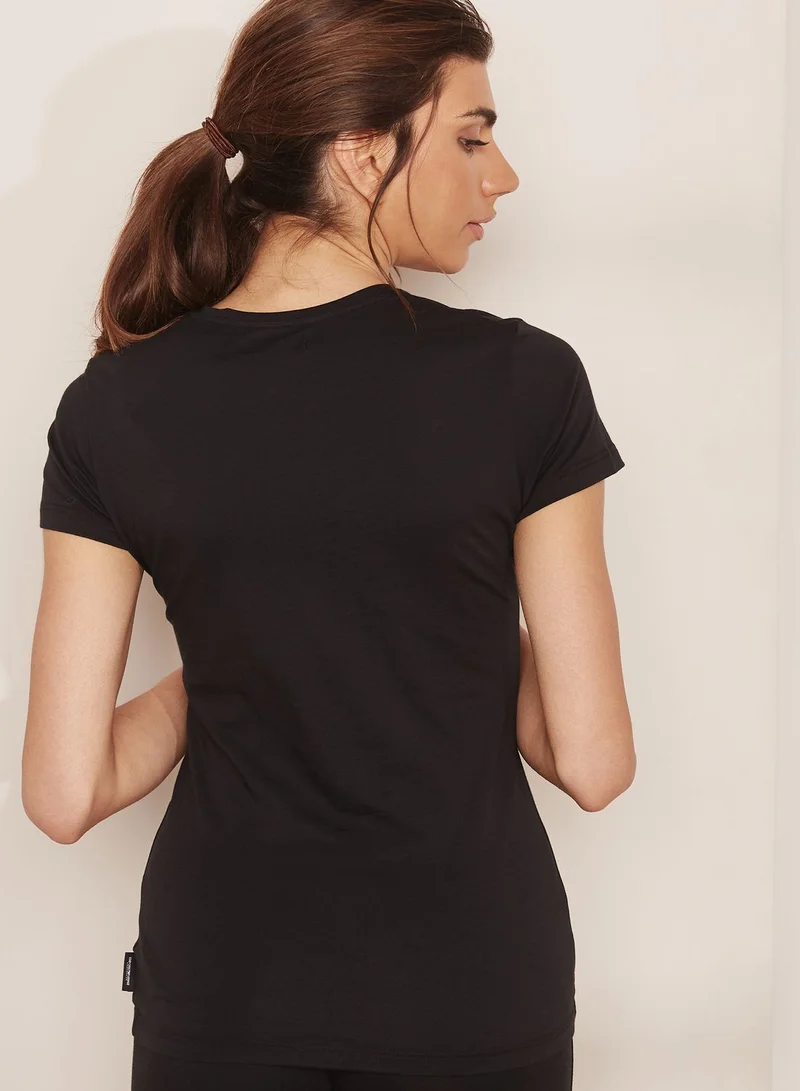 EMPORIO ARMANI Slogan T-Shirt