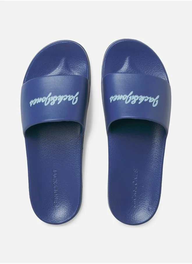 JACK & JONES Jerry Moulded Logo Slider