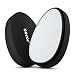 BEZOX Nano Glass Foot Pumice Stone Callus Remover with Cover Gentle Glass Foot File Scraper Effective Feet Scrubber for Dead Skin and Portable Pedi Egg Foot Care Tool Black - Image 2