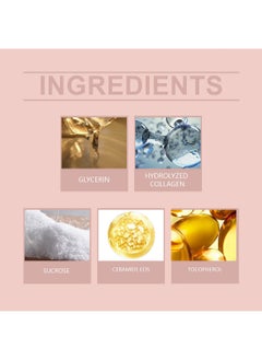 Hoygi Collagen Night Wrapping Mask, Overnight Peel Off Facial Mask with Brush for Dry & Dehydrated Skin, Reduce Sagging & Dullness for Women  - Image 4