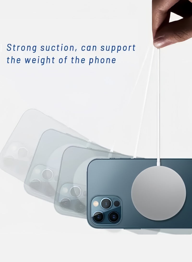 15W Fast Magnetic Wireless Charger - PD Compatible for iPhone 15/14/13/12 Series & AirPods Pro | Universal Charging for iPhone 15 Pro/Plus  - Image 4