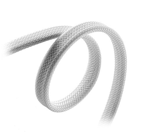 CableMod ModMesh Sleeved SATA 3 Cable (White, 60cm) - Image 2