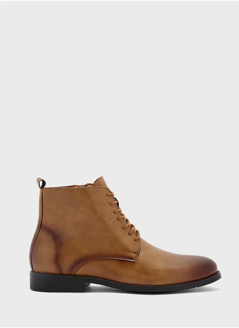 روبرت وود Ankle Lace Up Formal Boots