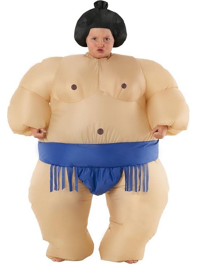 MORPH زي مرف بلوزومو القابل للنفخ للأطفال - بدلة مصارعة سومو القابلة للنفخ للهالوين - Image 1