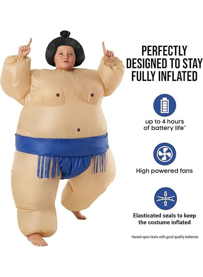 MORPH زي مرف بلوزومو القابل للنفخ للأطفال - بدلة مصارعة سومو القابلة للنفخ للهالوين - Image 3