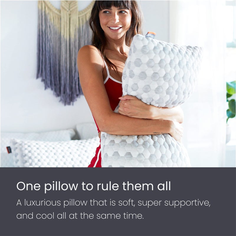 Layla Sleep Layla Adjustable Fill Kapok Pillow, Luxurious Cooling Pillow, Queen (Single Pillow), Supportive for Head and Neck, Fully Adjustable, Natural Material That is Light and airy.Layla Sleep Kapok Pillows - Image 2