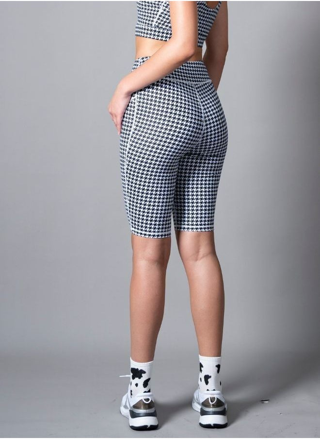 Mei Stylish - High Rise Cycle Yoga Gym Fitness Short Cropped Legging - Image 1