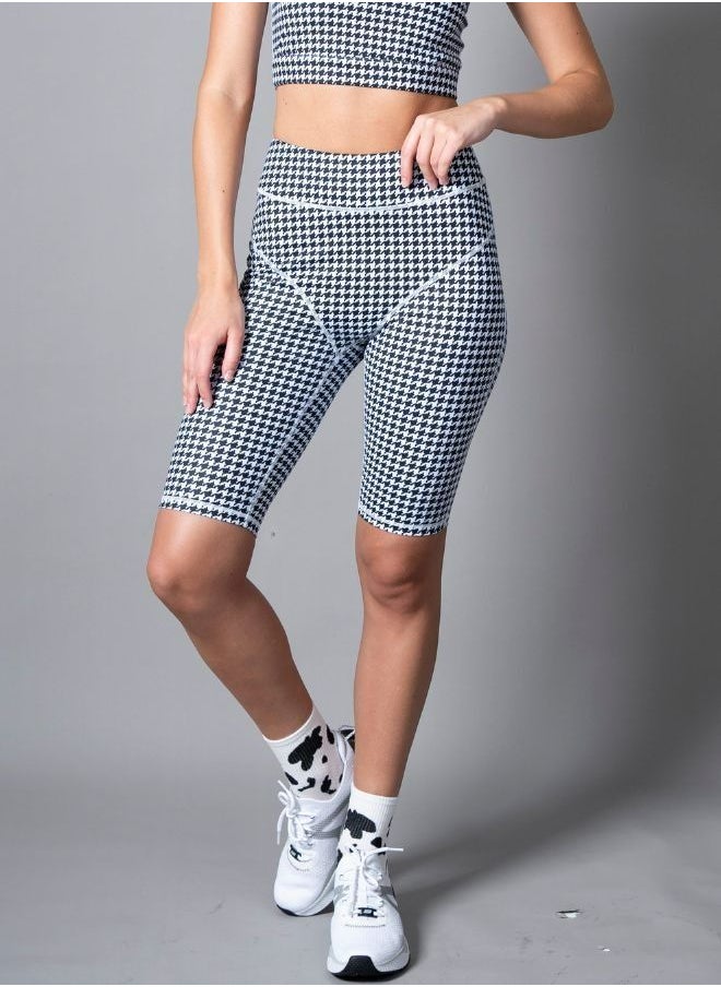Mei Stylish - High Rise Cycle Yoga Gym Fitness Short Cropped Legging - Image 1