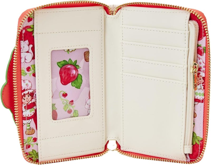Loungefly Strawberry Shortcake Strawberry House Zip Around Wallet - Image 3