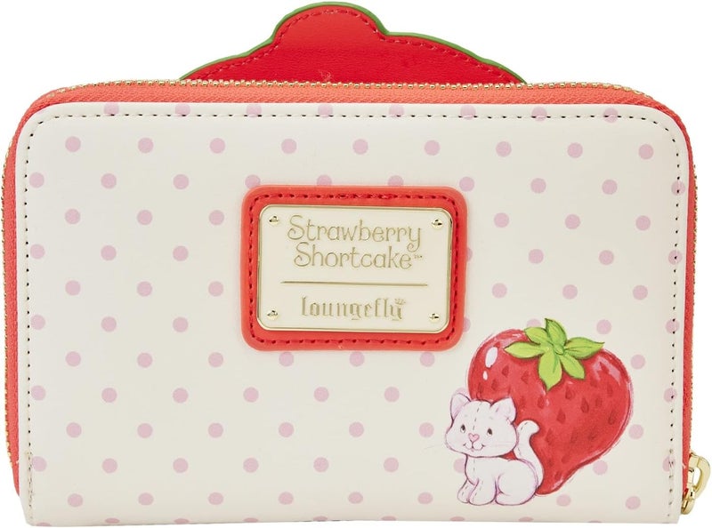 Loungefly Strawberry Shortcake Strawberry House Zip Around Wallet - Image 4