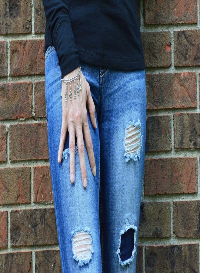 إتس أول أباوت...يو! سوار قابل للتعديل من الفولاذ المقاوم للصدأ بطول 8.5 بوصة، مزين برموز التشيلو والكمان والفيولا ومفتاح صول وباس، قابل للتخصيص بتعليقات قابلة للتركيب، طوله 68 بوصة. - Image 3