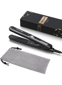 wavytalk Wavytalk Mini Flat Iron 0.7 Inch Ceramic Mini Hair Straightener - Small Flat Irons for Short Hair, Curls Bangs, Travel Flat Iron Dual Voltage Flat Iron  - Image 1