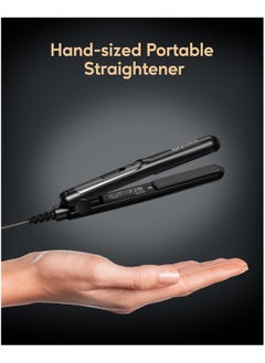 wavytalk Wavytalk Mini Flat Iron 0.7 Inch Ceramic Mini Hair Straightener - Small Flat Irons for Short Hair, Curls Bangs, Travel Flat Iron Dual Voltage Flat Iron  - Image 2